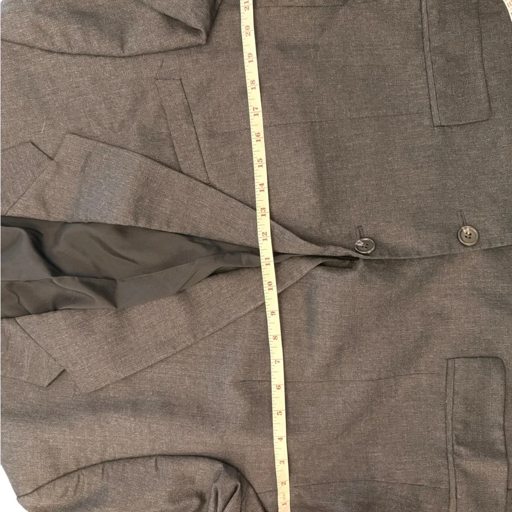 Vintage Lauren Ralph Lauren Virgin Wool Blazer Sport Coat Mens 2 Button 44S Grey
